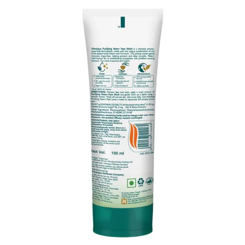 Himalaya Purifying Neem Face Wash - Image 5