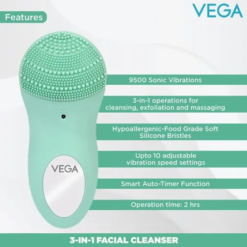 VEGA 3 In 1 Facial Cleanser (VHFC-02) - Image 5