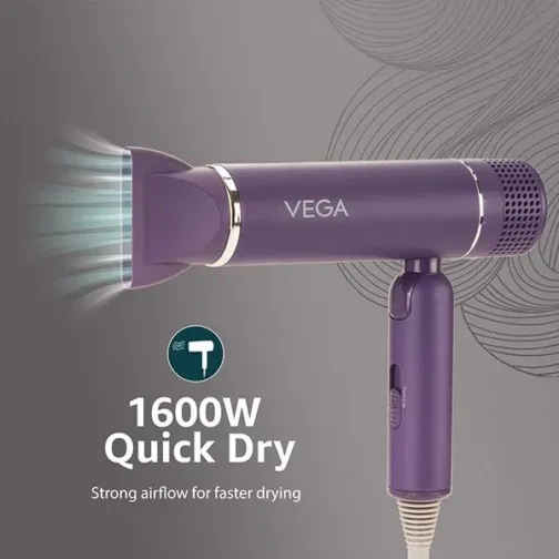 VEGA Style Pro 1600 Watts Hair Dryer-VHDH-30 - Image 3