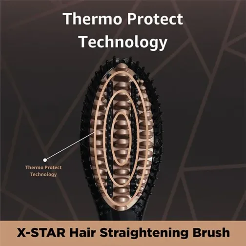 VEGA X-Star Hair Straightening Brush - VHSB-03 - Image 3