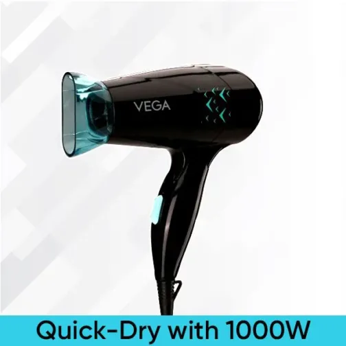 VEGA Glow Glam 1000W Hair Dryer- VHDH-26 - Image 4