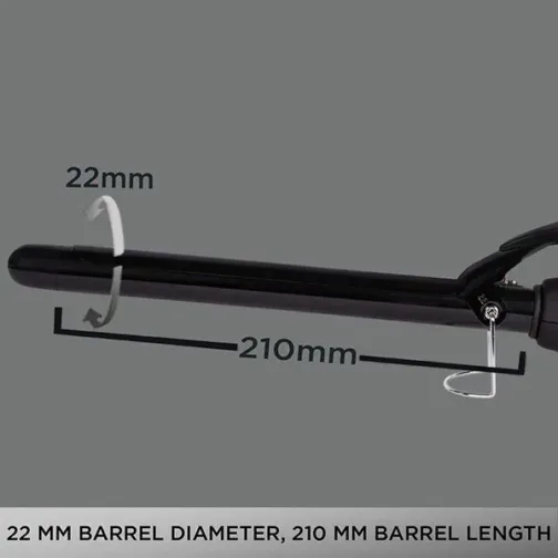 Long Curl Hair Curler (22MM Barrel) - VHCH-04 - Image 7