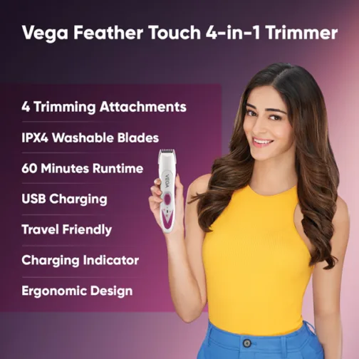 FEATHER TOUCH 4-in-1 TRIMMER-VHBT-03 - Image 7