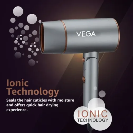 VEGA Ionic 1400 Watts Hair Dryer-VHDH-28 - Image 4