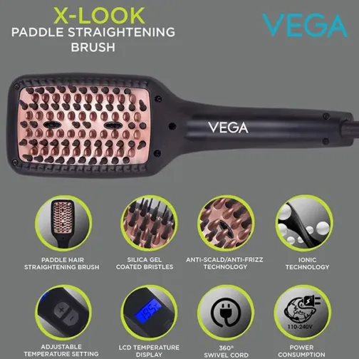 X-Look Paddle Straightening Brush - VHSB-02 - Image 8