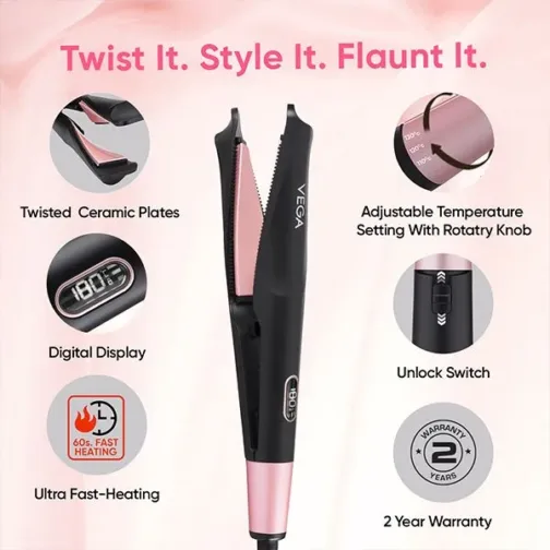 Vega Glam Up 2-in-1 Hair Styler-VHSC-05 - Image 3