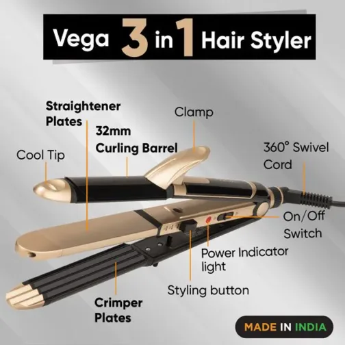 Vega 3-in-1 Hair Styler - VHSCC-01 - Image 6