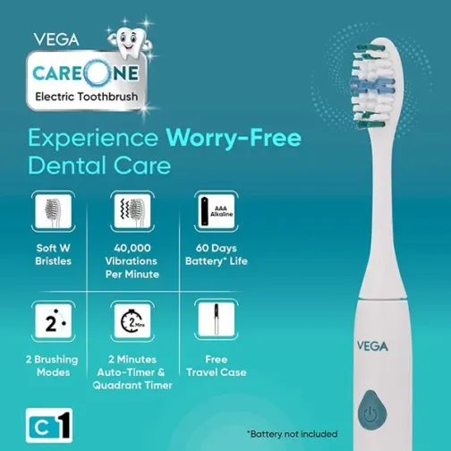 Vega CareOne C3 Electric ToothBrush - VETB-03 - Image 7